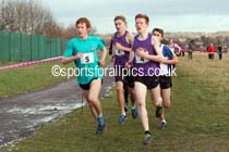 Durham Schools Cross Country, Meadowfield Leisure Centre, Meadowfield. Photo: David T. Hewitson/Sports for All Pics